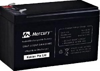  MERCURY sealed leaded battery 7.5A/12V