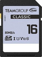   Team Group 16 Gb Classic SDHC UHS-I U1 V10